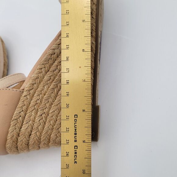 NEW Blakely Me Too Summer Sandals Toe Shoes Buckle Platform Espadrille Wedge 8M - Picture 11 of 13